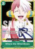 Where the Wind Blows P-058 (Starter Deck 16: GREEN Uta) 