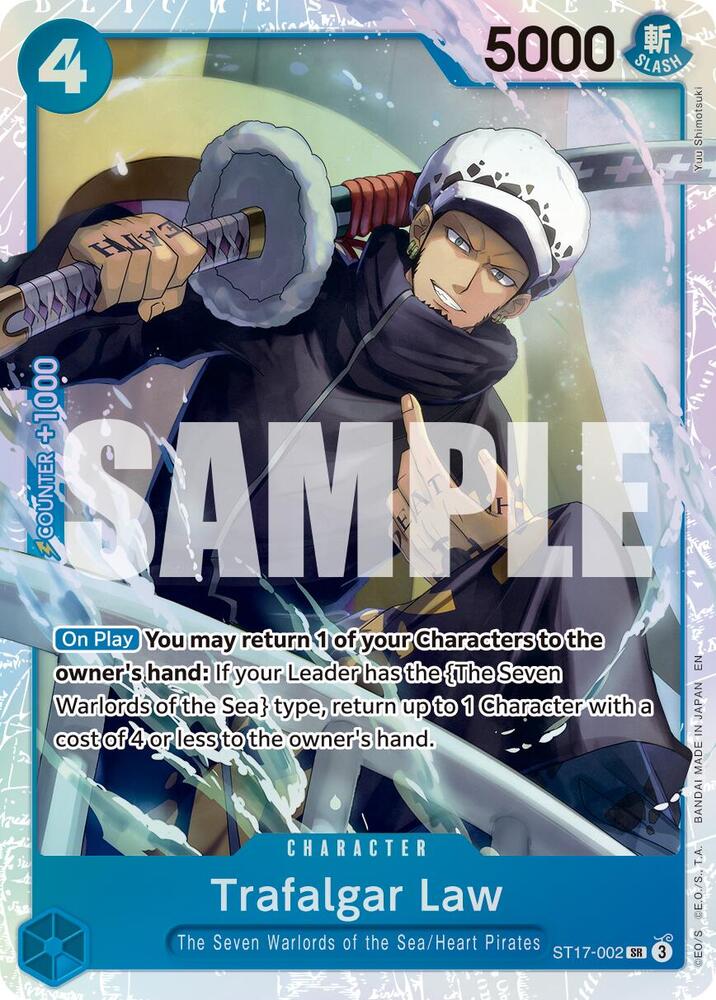Trafalgar Law (Reprint) ST17-002 (Premium Booster -The Best- Vol. 2)  - Foil