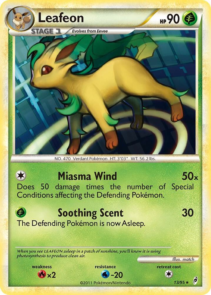Leafeon 13/95 (Call of Legends)  - Holofoil