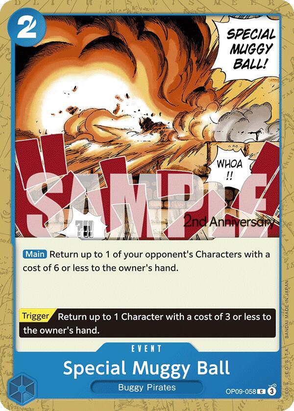 Special Muggy Ball OP09-058 (Emperors in the New World: 2nd Anniversary Tournament Cards) 