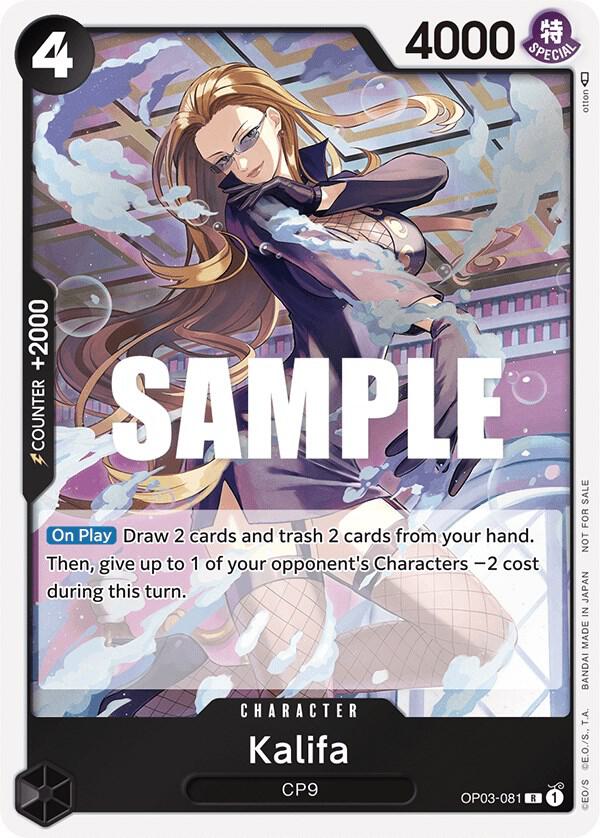 Kalifa (Dash Pack) OP03-081 (Kingdoms of Intrigue)  - Foil