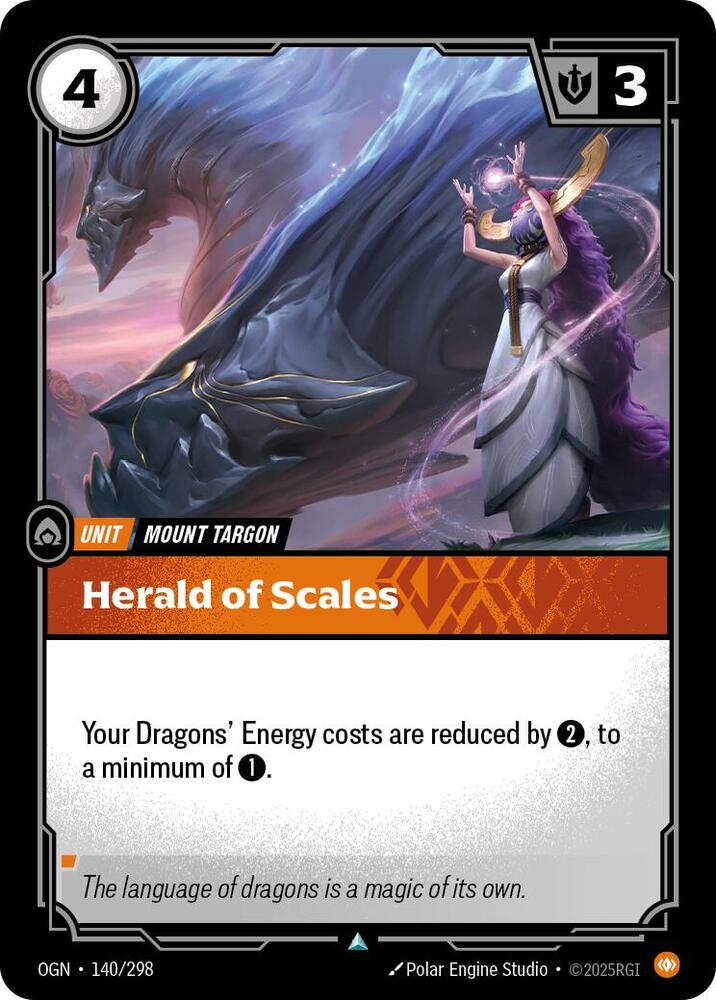 Herald of Scales 140/298 (Origins) 