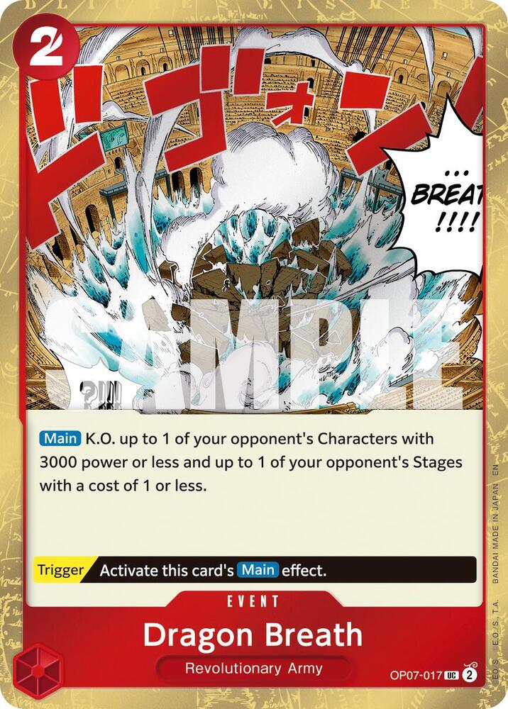Dragon Breath OP07-017 (Premium Booster -The Best- Vol. 2)  - Pirate Foil