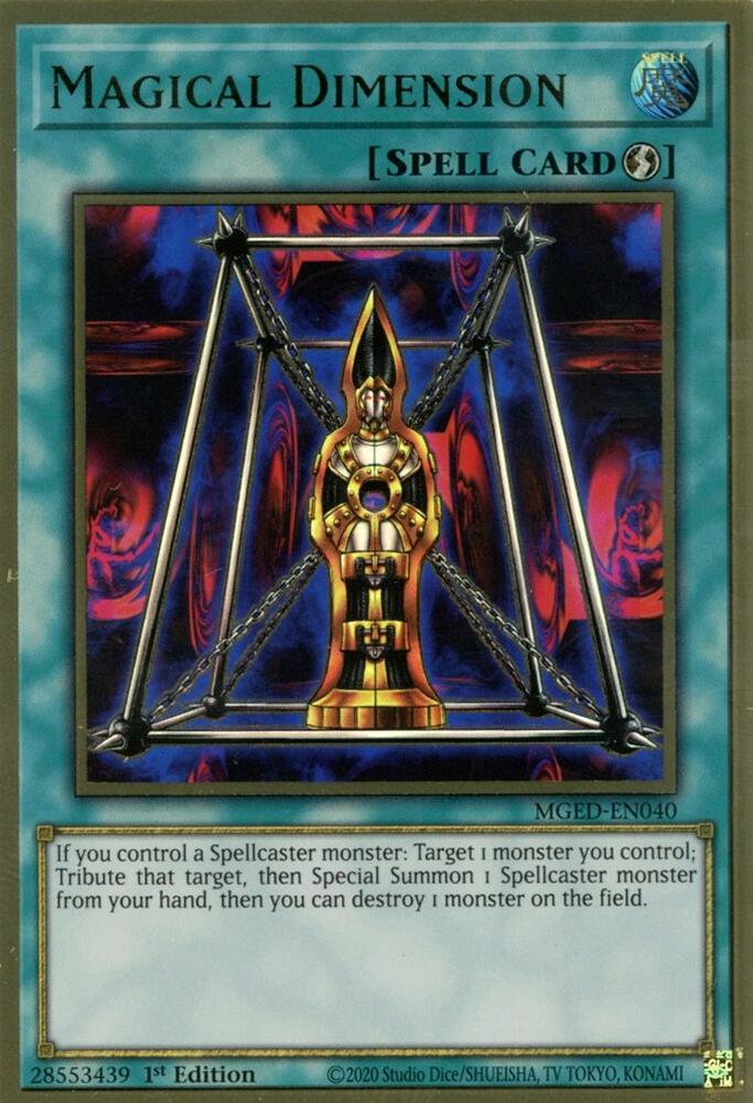 Magical Dimension MGED-EN040 (Maximum Gold: El Dorado)  - 1st Edition