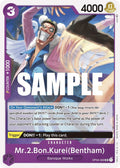 Mr.2.Bon.Kurei(Bentham) OP04-069 (Kingdoms of Intrigue) 