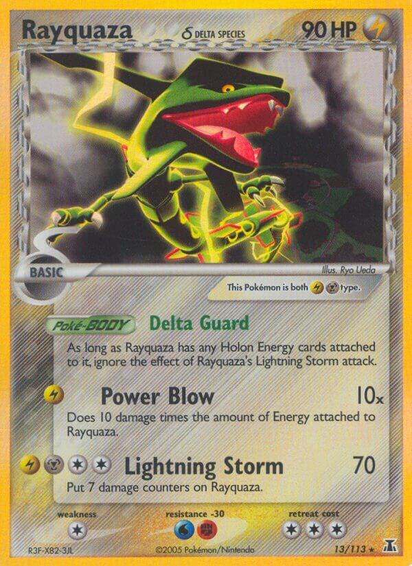 Rayquaza Delta Species 13/113 (Delta Species)  - Reverse Holofoil