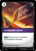 Acceptable Losses 179/298 (Origins) 