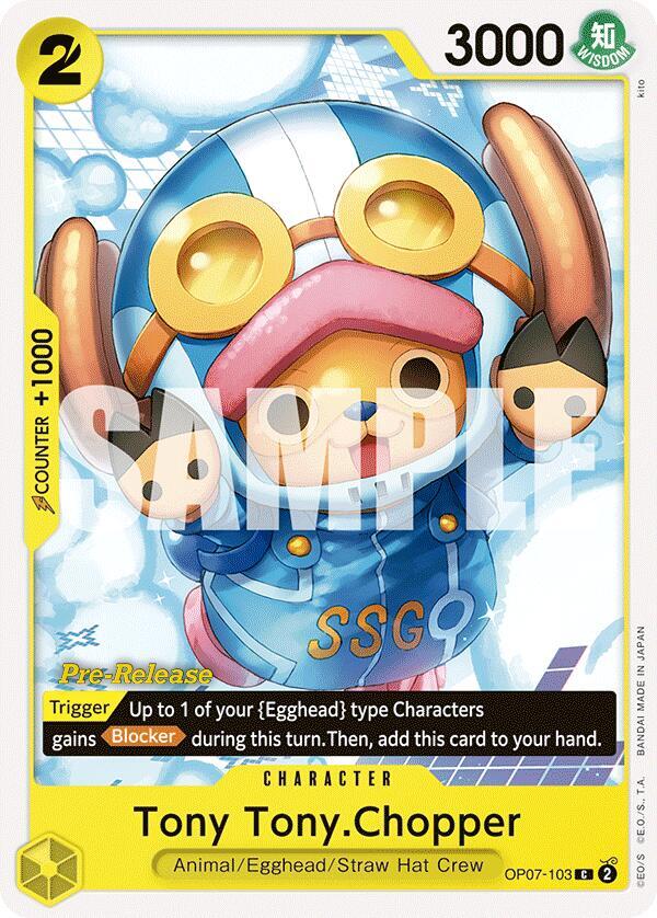 Tony Tony.Chopper OP07-103 (500 Years in the Future Pre-Release Cards) 
