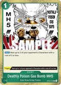 Deathly Poison Gas Bomb MH5 OP03-038 (Pillars of Strength)  - Foil
