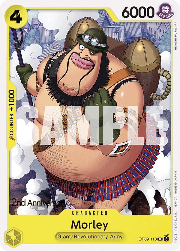 Morley OP09-113 (Emperors in the New World: 2nd Anniversary Tournament Cards) 
