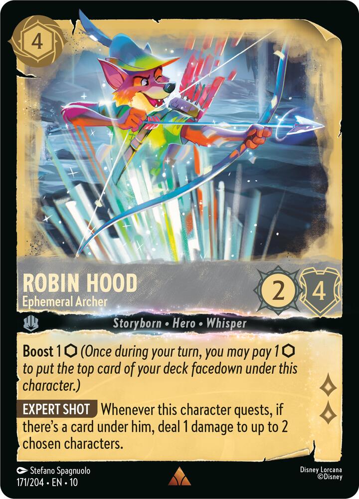 Robin Hood, Ephemeral Archer 171/204 (Whispers in the Well) 