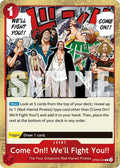 Come On!! We'll Fight You!! (Reprint) OP09-020 (Premium Booster -The Best- Vol. 2)  - Foil