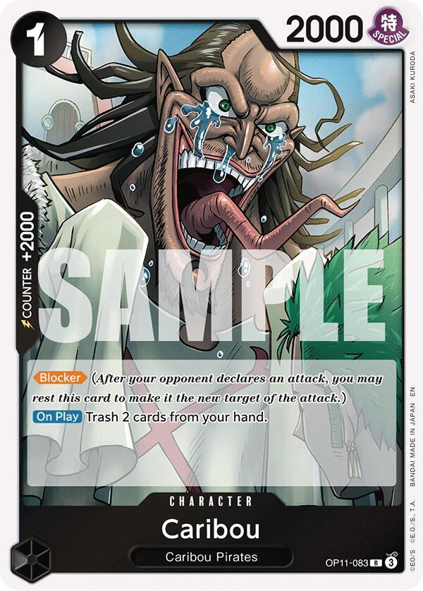 Caribou OP11-083 (A Fist of Divine Speed)  - Foil