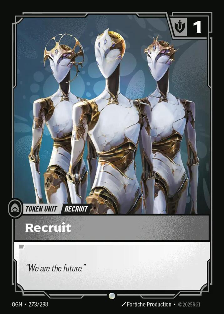Recruit 273/298 (Origins) 