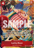 Lucky.Roux OP09-015 (A Fist of Divine Speed)  - Treasure Foil