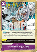 Gum-Gum Lightning OP09-077 (Premium Booster -The Best- Vol. 2)  - Pirate Foil