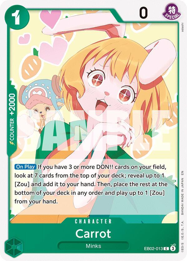 Carrot EB02-013 (Extra Booster: Anime 25th Collection) 