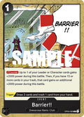 Barrier!! OP04-095 (Kingdoms of Intrigue Pre-Release Cards) 