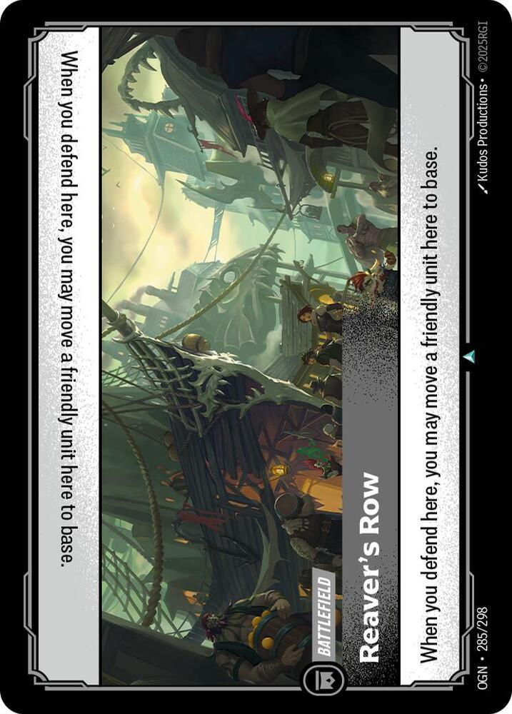 Reaver's Row 285/298 (Origins) 