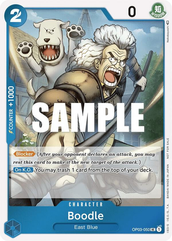 Boodle (Dash Pack) OP03-050 (Kingdoms of Intrigue)  - Foil