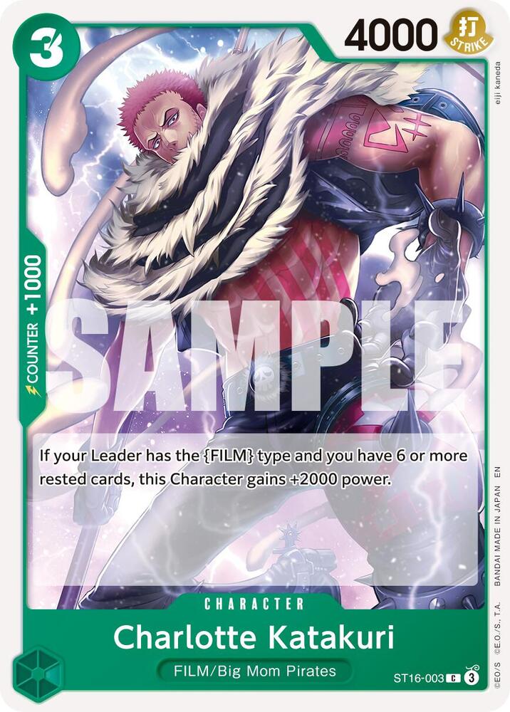 Charlotte Katakuri (Reprint) ST16-003 (Premium Booster -The Best- Vol. 2) 