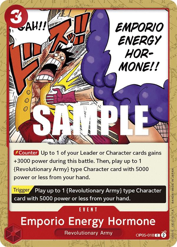Emporio Energy Hormone OP05-018 (Awakening of the New Era) 