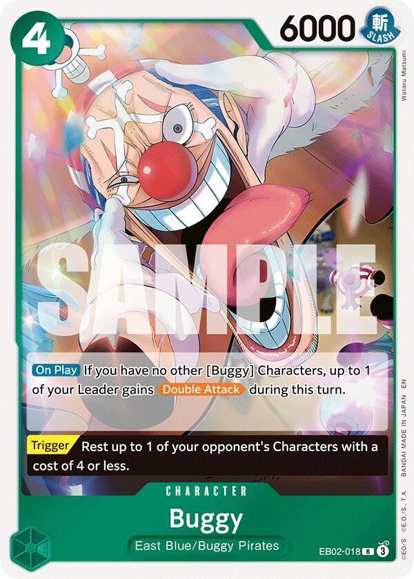 Buggy EB02-018 (Extra Booster: Anime 25th Collection)  - Foil