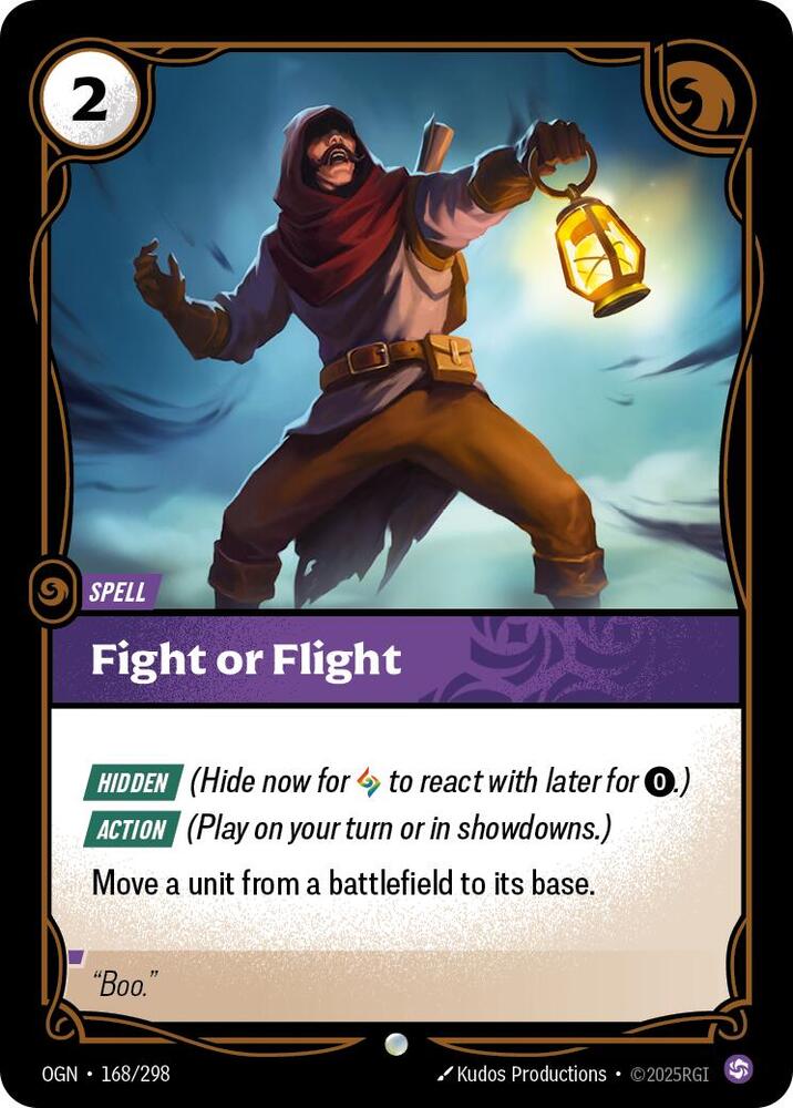 Fight or Flight 168/298 (Origins)  - Foil