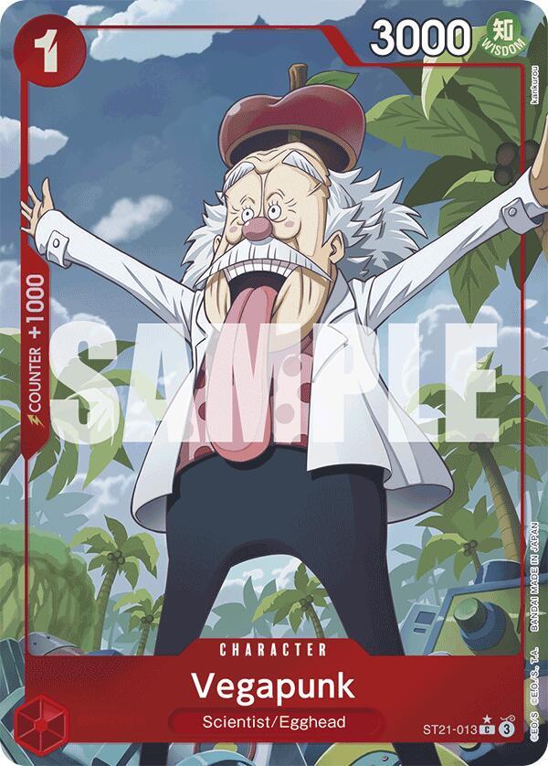 Vegapunk ST21-013 (Starter Deck EX: Gear 5)  - Parallel Foil