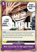 When You're at Sea You Fight against Pirates!! OP05-076 (Awakening of the New Era)  - Foil