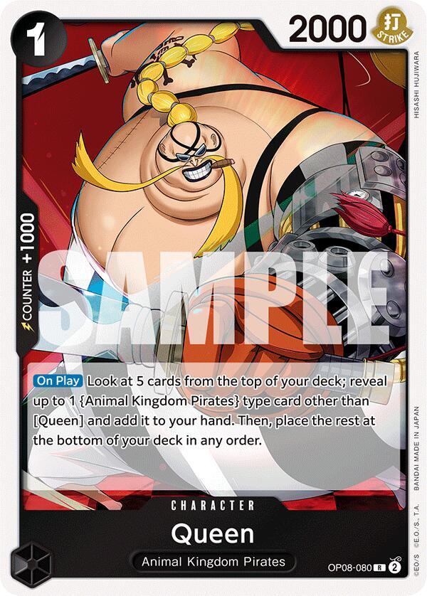 Queen OP08-080 (Two Legends)  - Foil