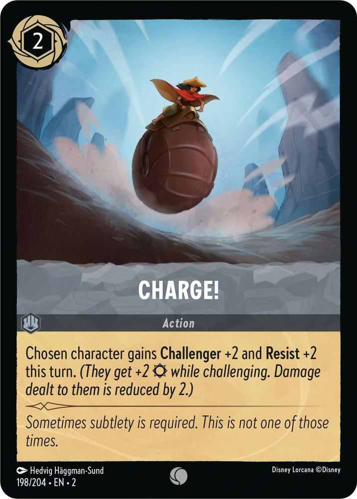 Charge! 198/204 (Rise of the Floodborn)  - Cold Foil