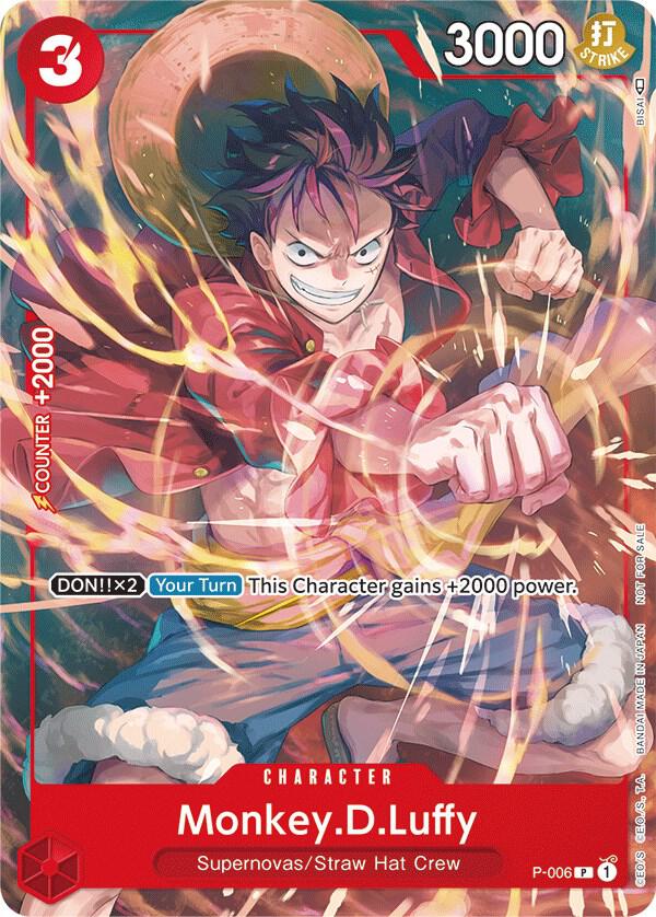 Monkey.D.Luffy (Tournament Pack Vol.1) P-006 (One Piece Promotion Cards) 