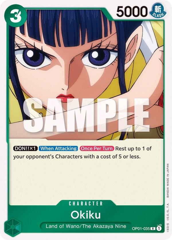 Okiku OP01-035 (Romance Dawn)  - Foil