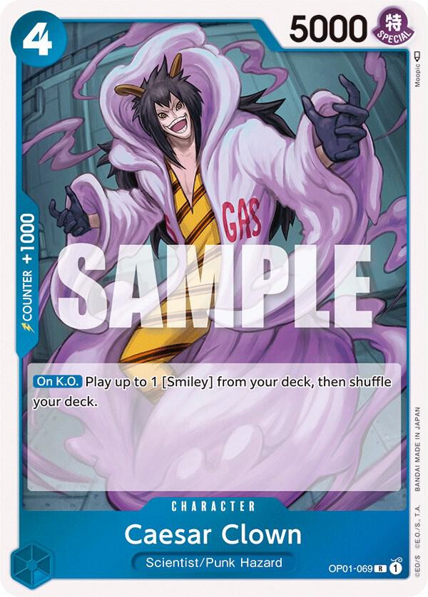 Caesar Clown OP01-069 (Romance Dawn)  - Foil