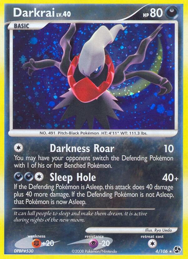 Darkrai 4/106 (Great Encounters)  - Holofoil