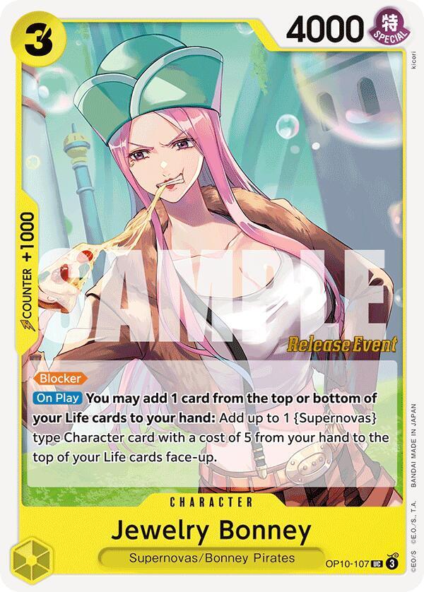 Jewelry Bonney OP10-107 (Royal Blood Release Event Cards) 