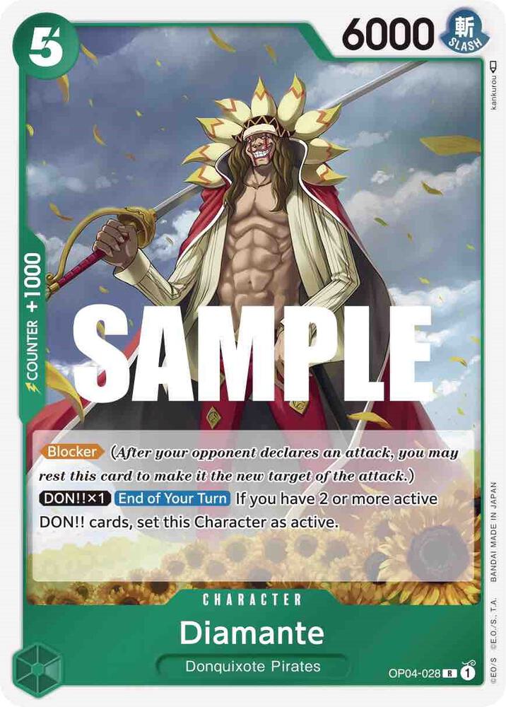 Diamante OP04-028 (Kingdoms of Intrigue)  - Foil