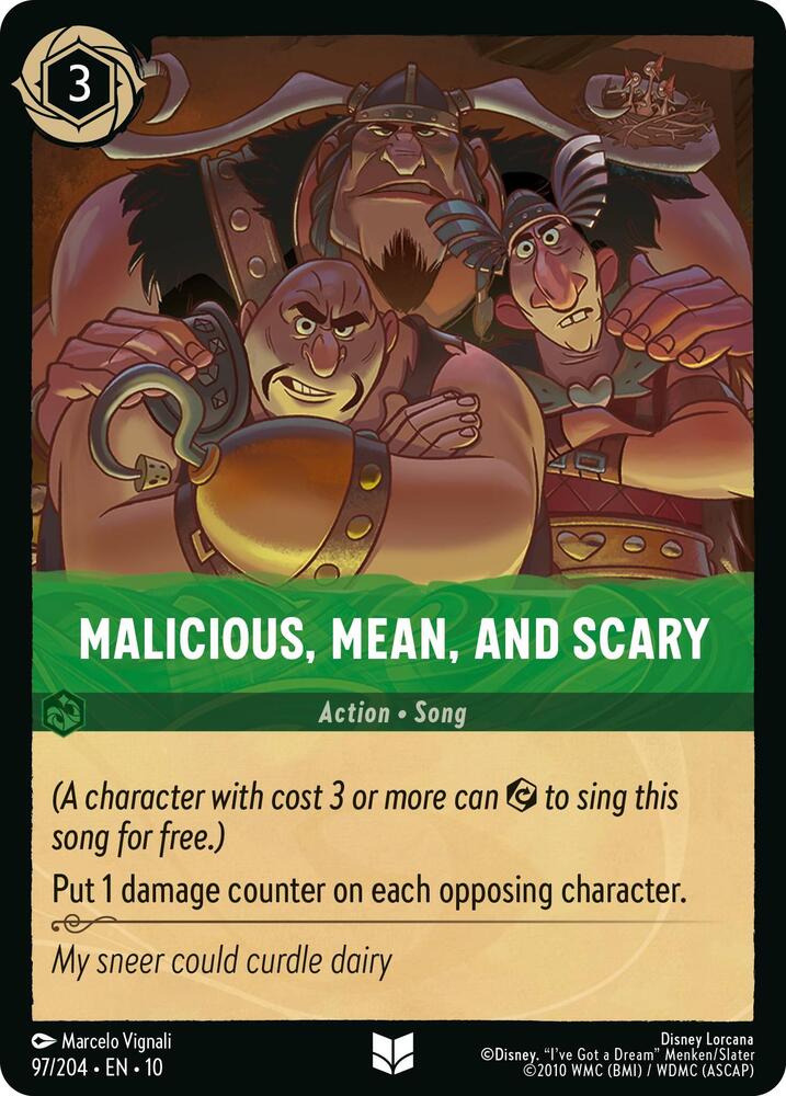 Malicious, Mean, and Scary 97/204 (Whispers in the Well) 