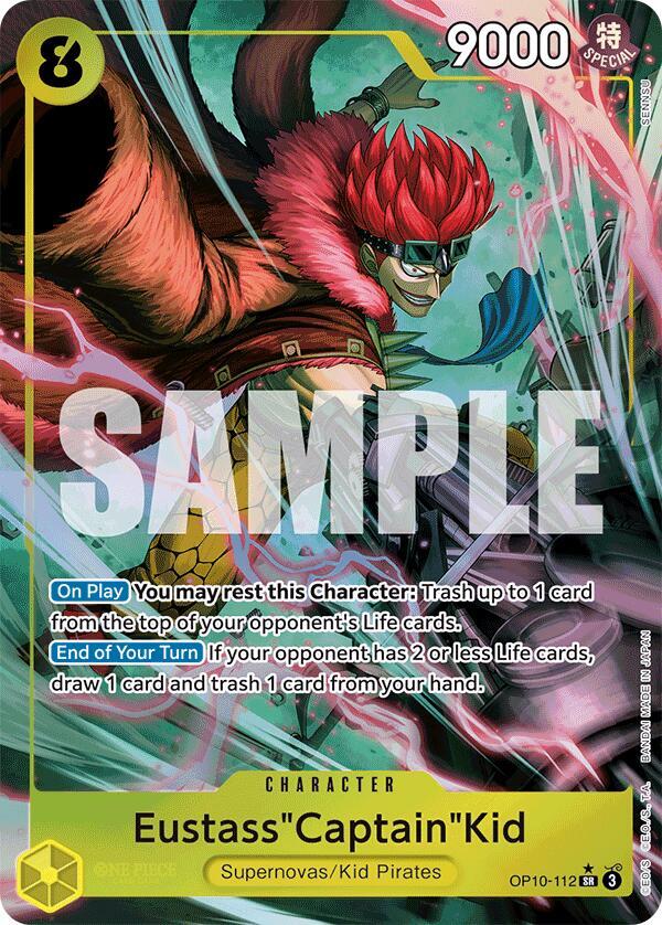 Eustass"Captain"Kid OP10-112 (Royal Blood)  - Alternate Art Foil