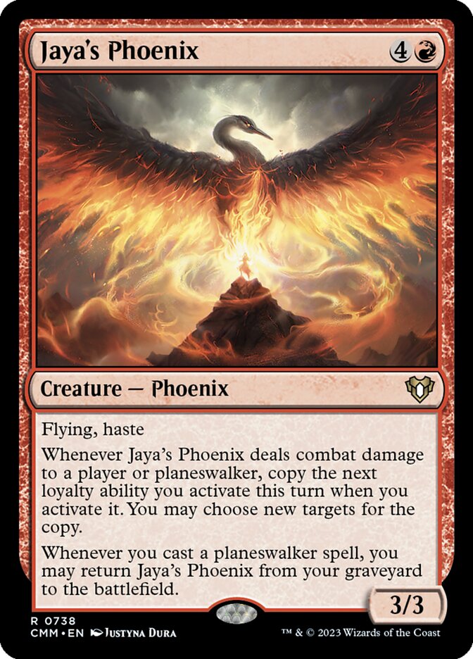 Jaya's Phoenix 738/451 (Commander Masters) 