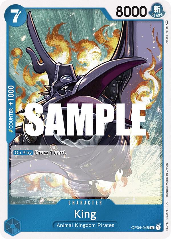King OP04-045 (Kingdoms of Intrigue)  - Foil