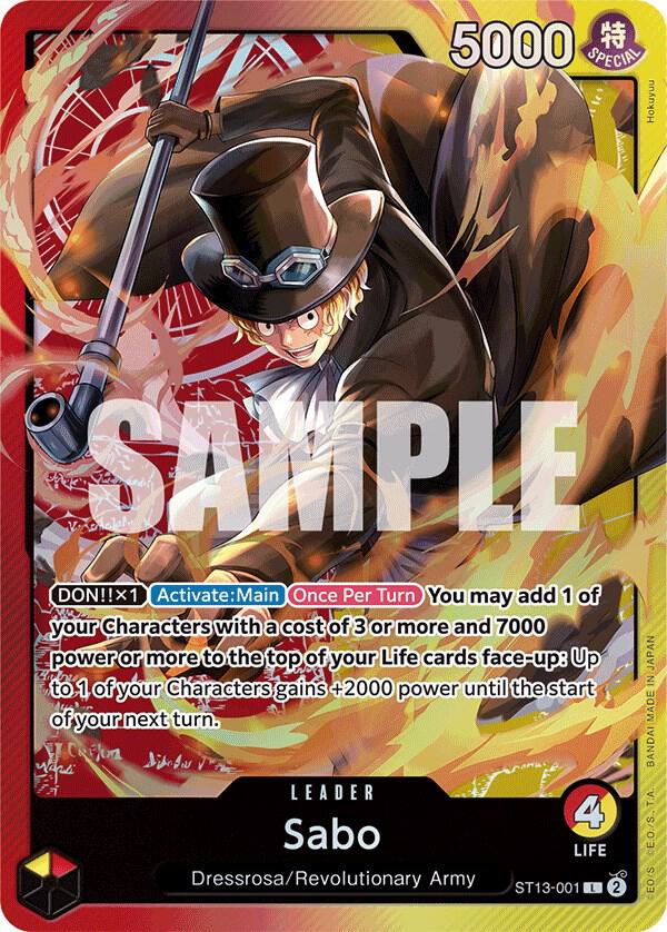 Sabo ST13-001 (Ultra Deck: The Three Brothers)  - Foil