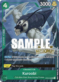 Kuroobi Offline Regional 2023 Participant OP03-026 (One Piece Promotion Cards)  - Foil