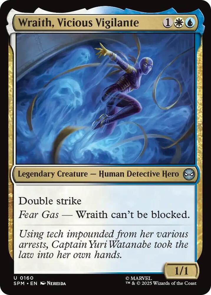 Wraith, Vicious Vigilante 160 (Marvel's Spider-Man)  - Foil