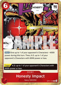 Honesty Impact OP11-018 (A Fist of Divine Speed)  - Foil
