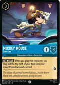 Mickey Mouse, Detective 160/204 (Whispers in the Well)  - Cold Foil