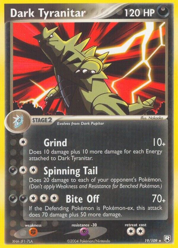 Dark Tyranitar  19/109 (EX Team Rocket Returns) 