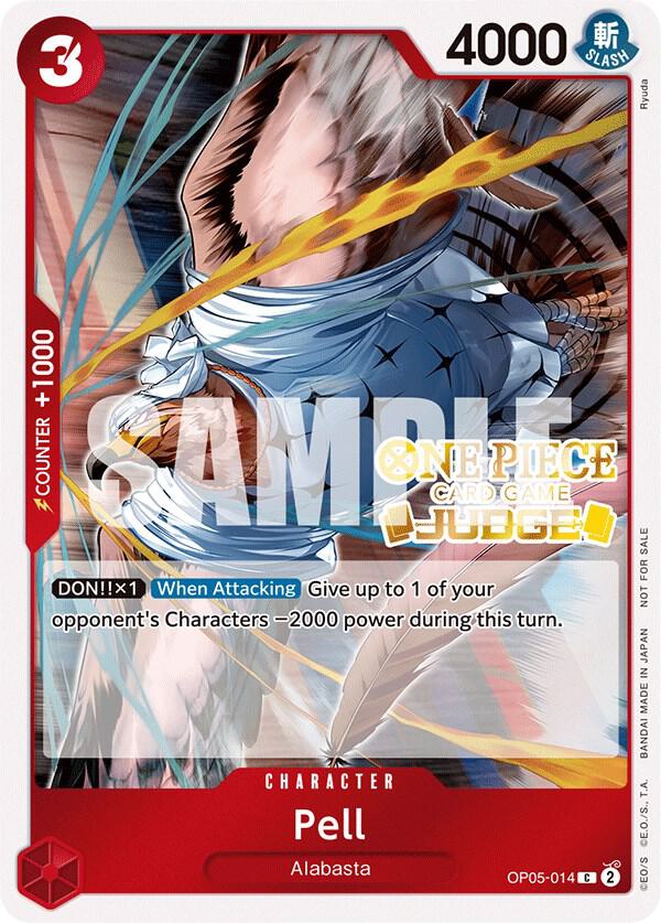 Pell Judge Pack Vol 3 OP05-014 (One Piece Promotion Cards)  - Foil