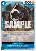 Bartholomew Kuma OP01-074 (Romance Dawn)  - Foil
